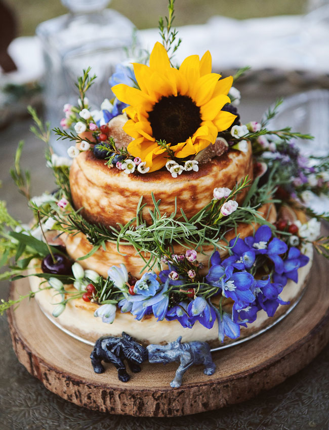 Festival Wedding Cake
