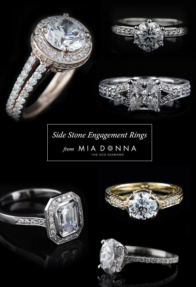 EcoFriendly Engagement Rings from MiaDonna Green Wedding Shoes