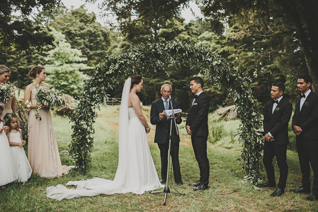 New Zealand Backyard Wedding