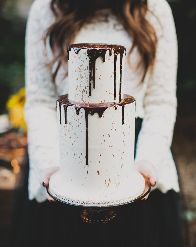 Dripping Halloween Cake