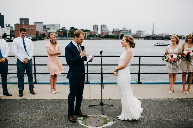 Boston Pier Wedding
