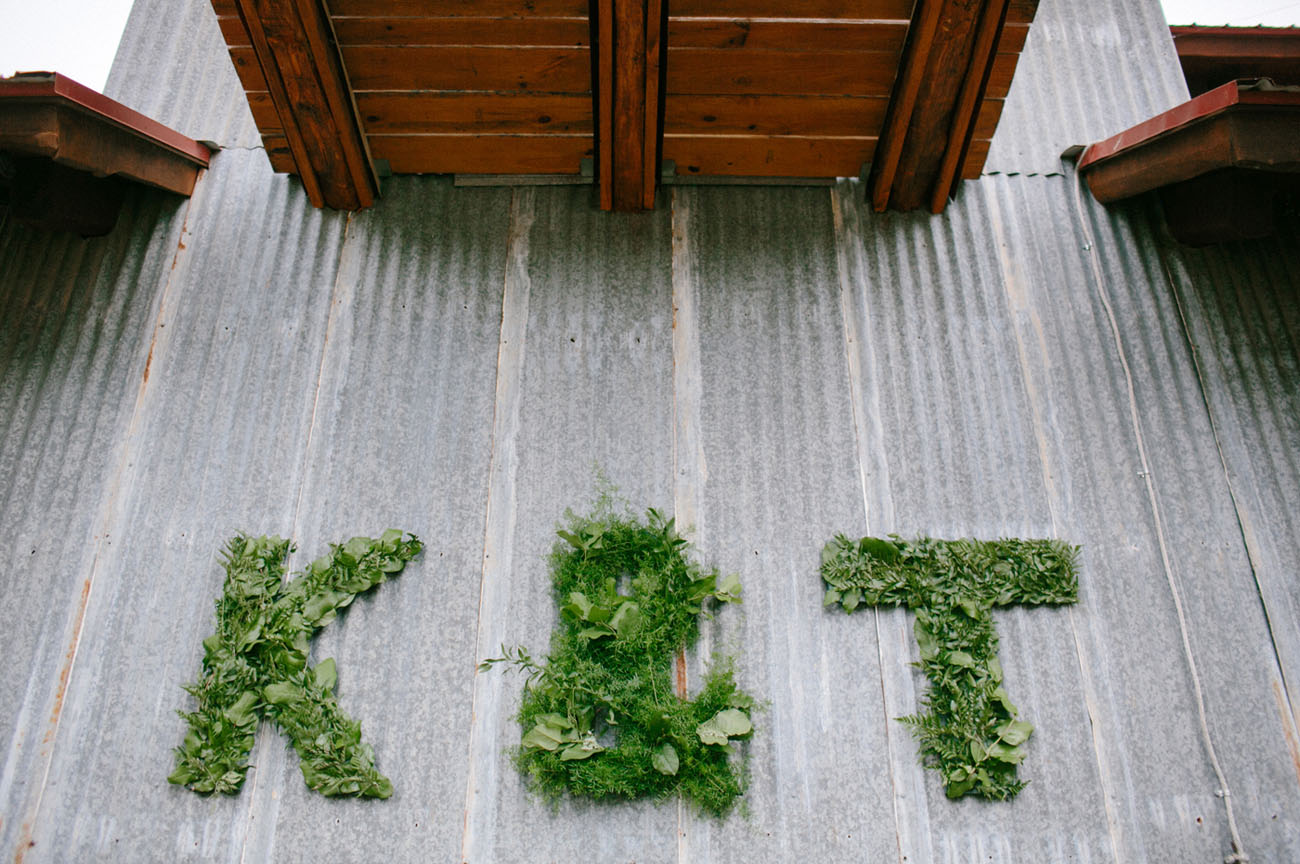 greenery letters