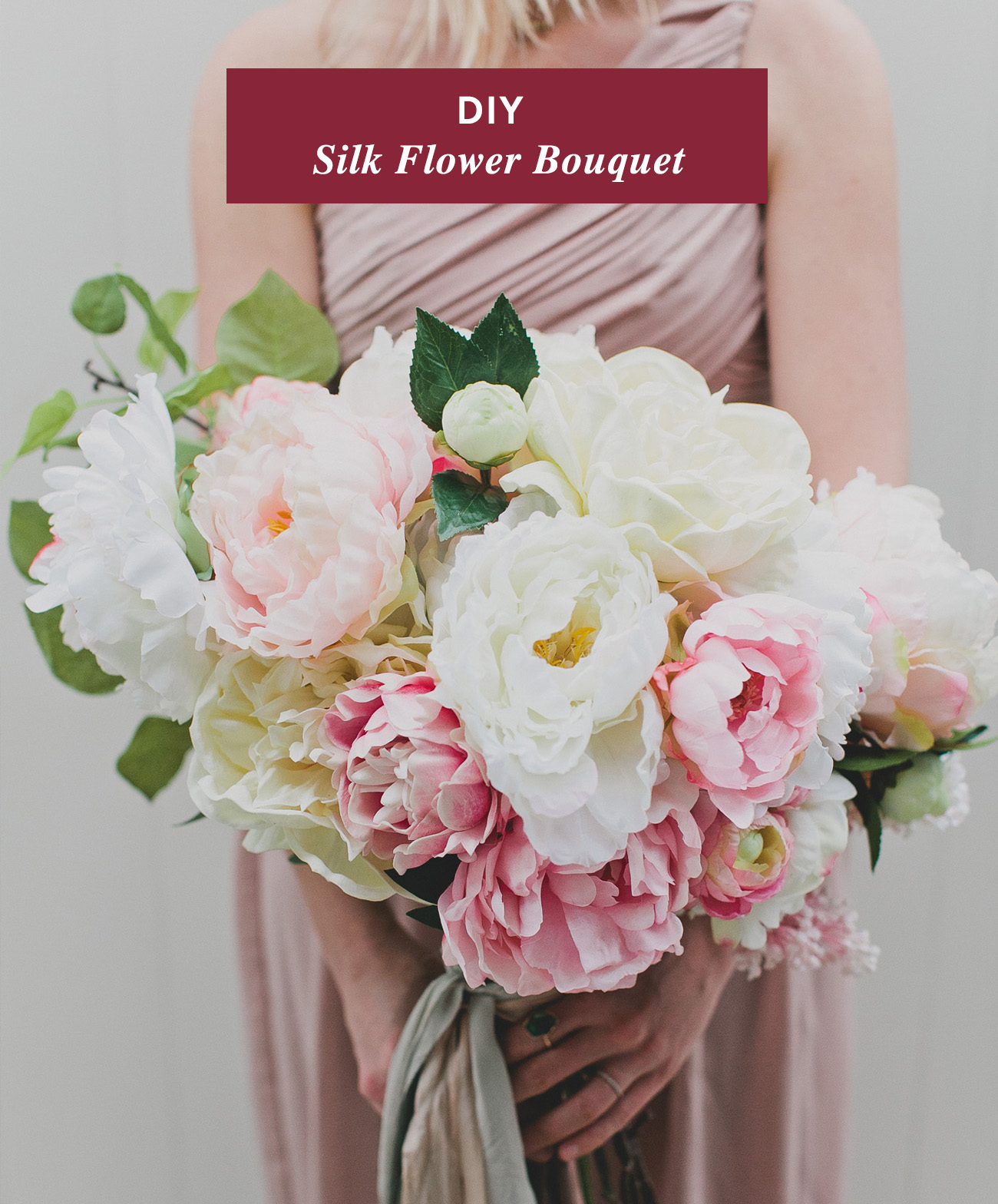 DIY Silk Flower Bouquet