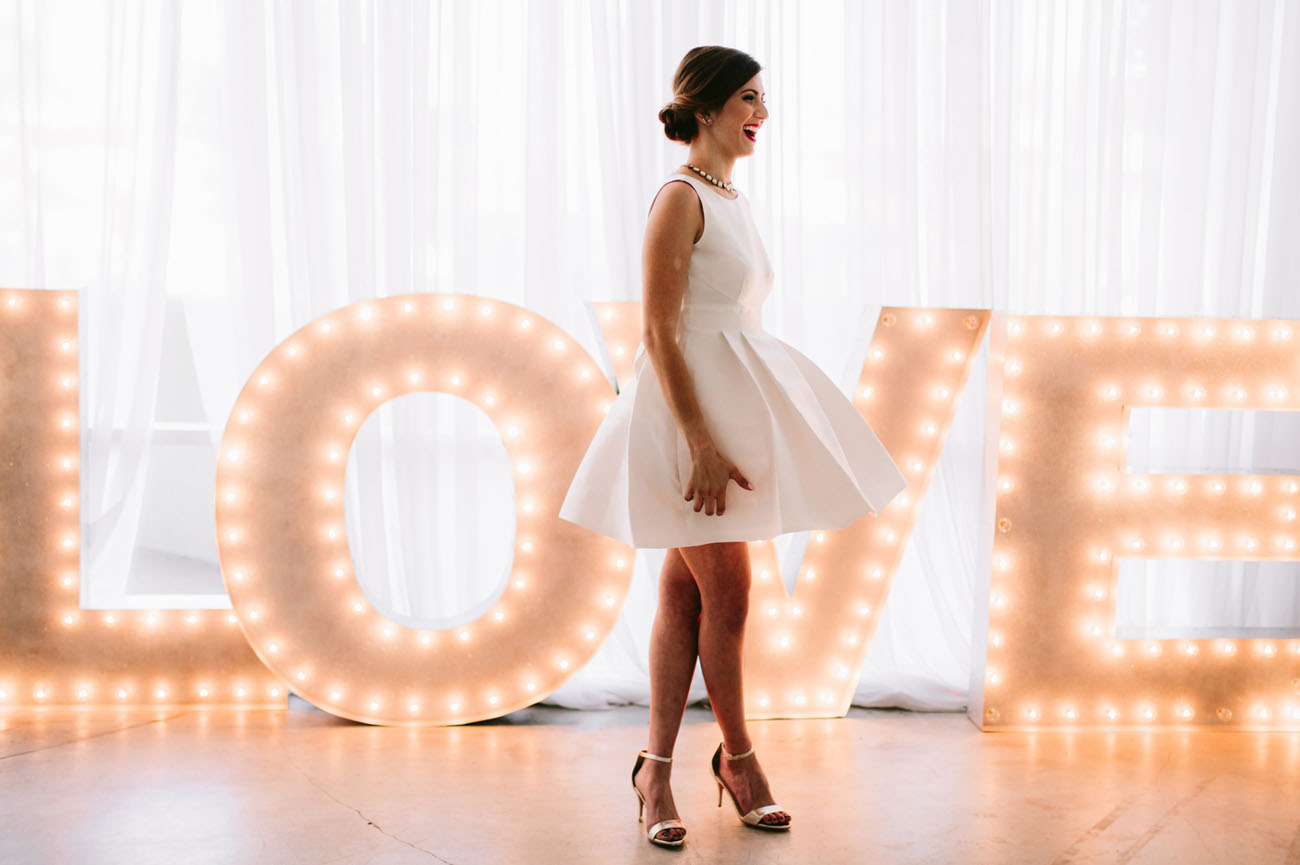 LOVE marquee letters