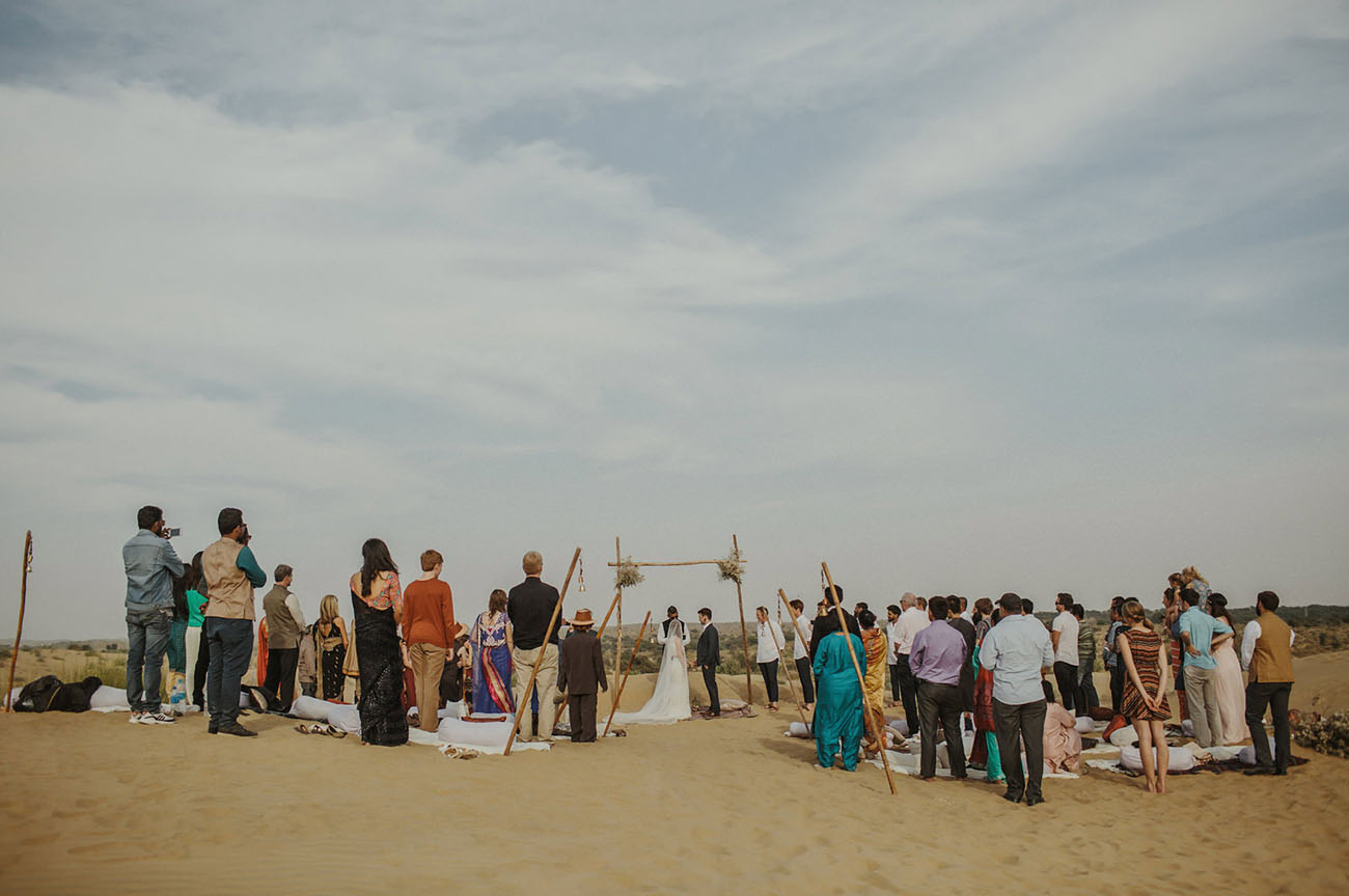 India Desert Wedding