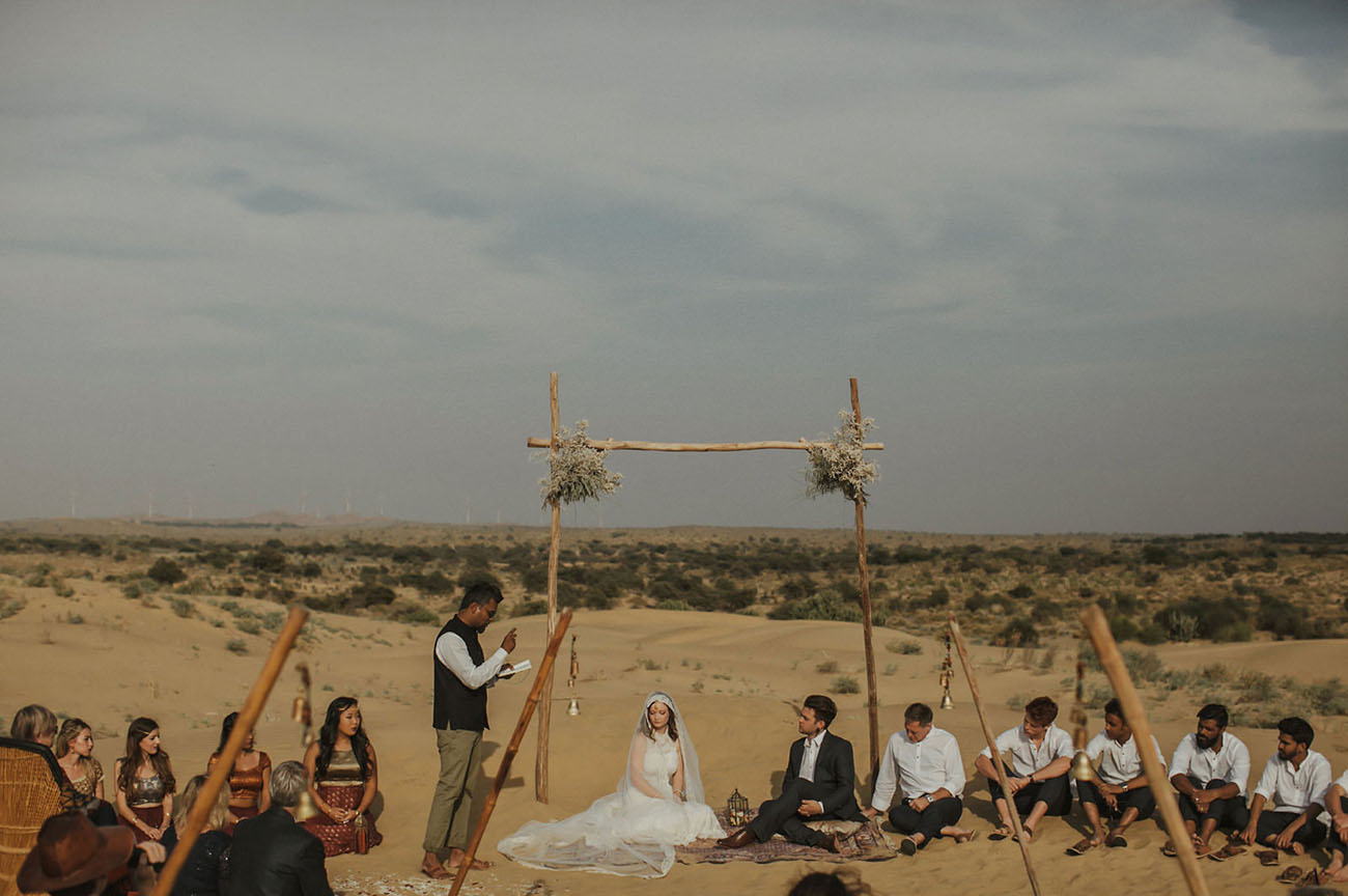 India Desert Wedding