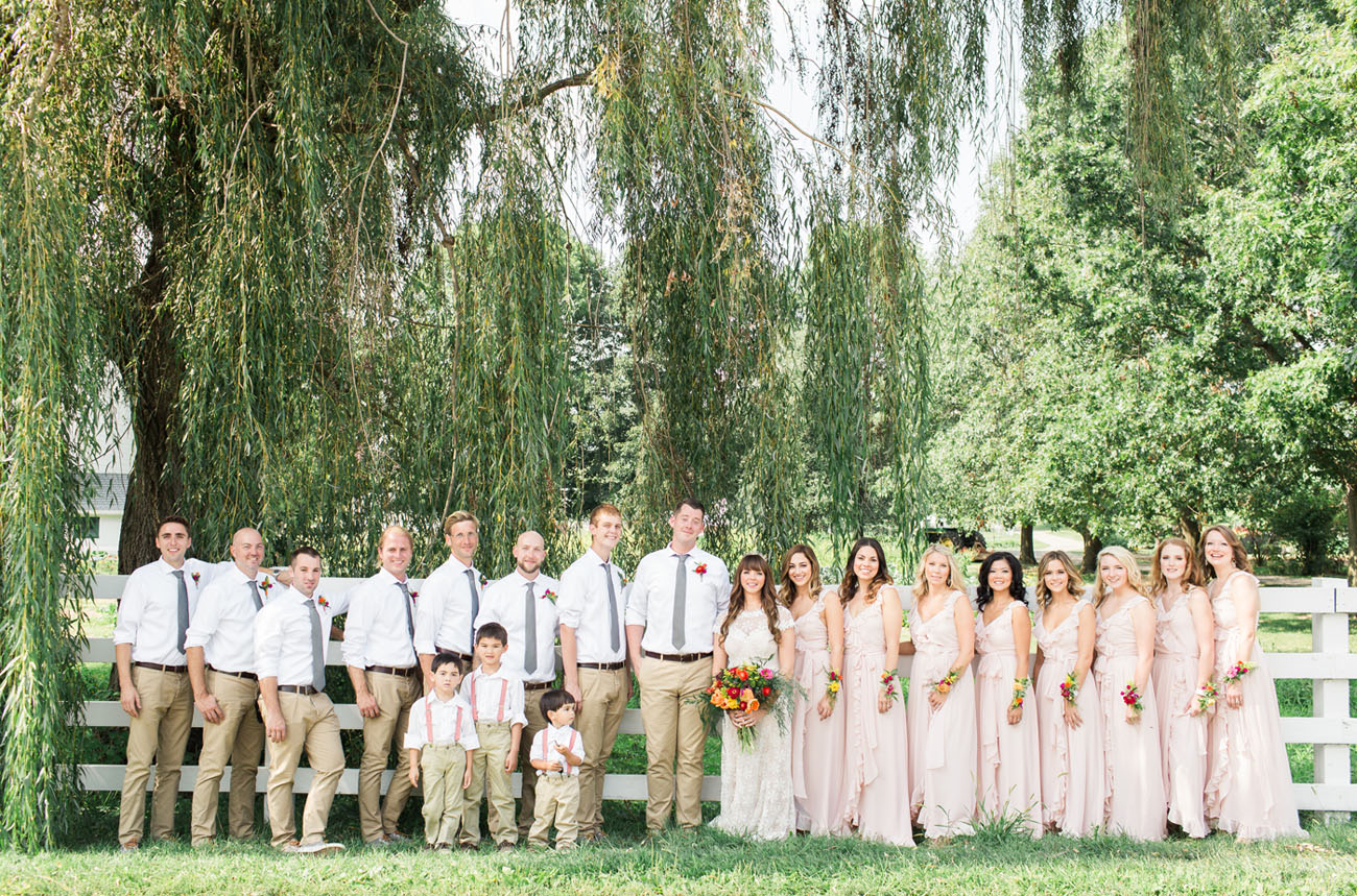 Colorful Anthropologie Inspired Wedding