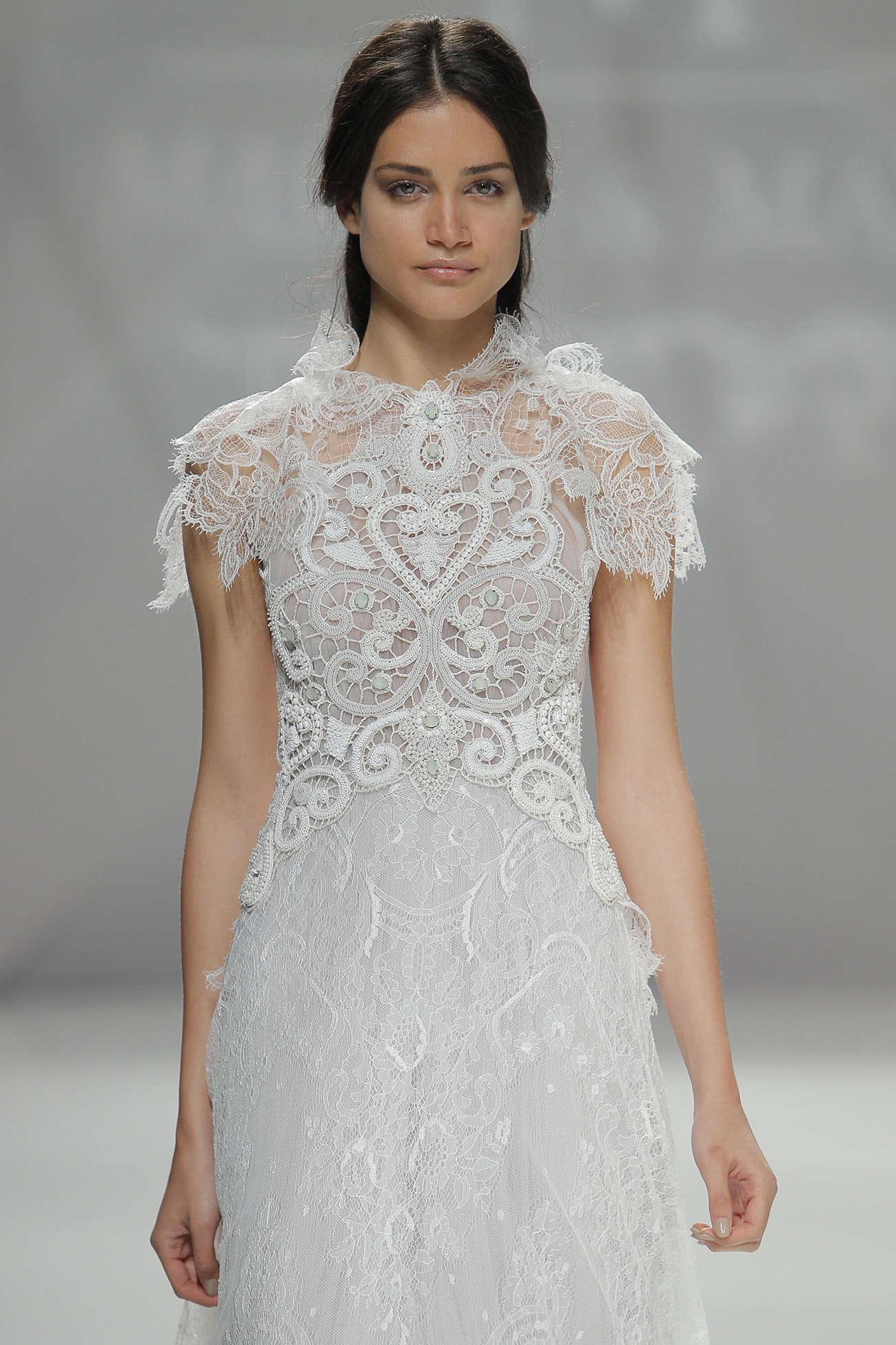 Lace and Tulle Wedding Dresses from Barcelona Bridal Week