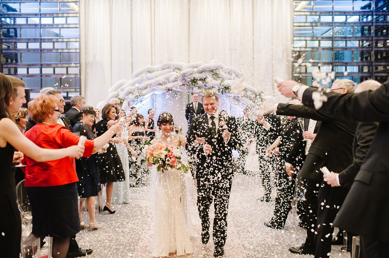 Champagne and Confetti Wedding