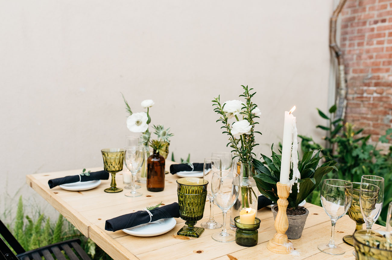 Modern Botanical Wedding