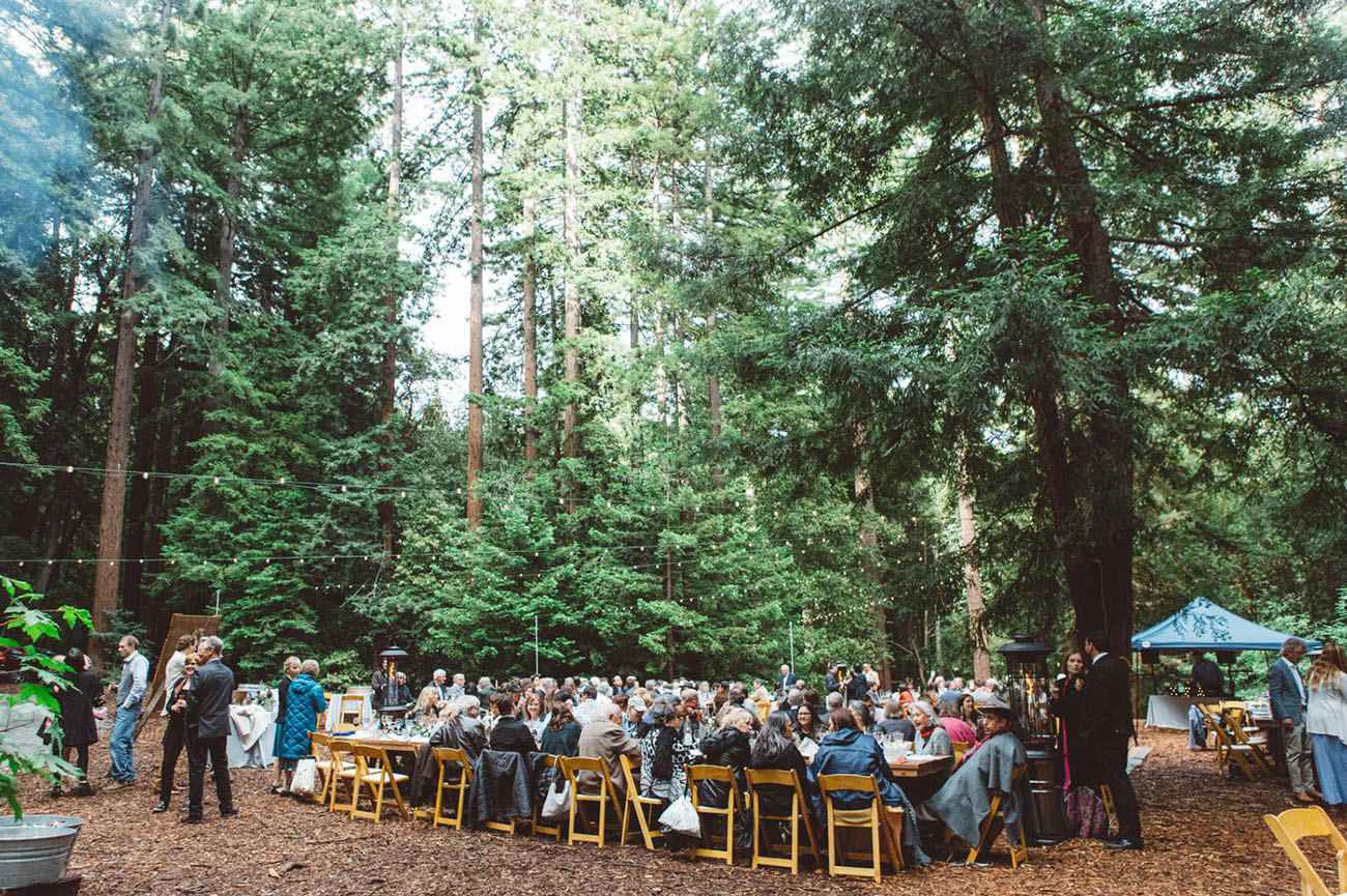 Camping Inspired Wedding