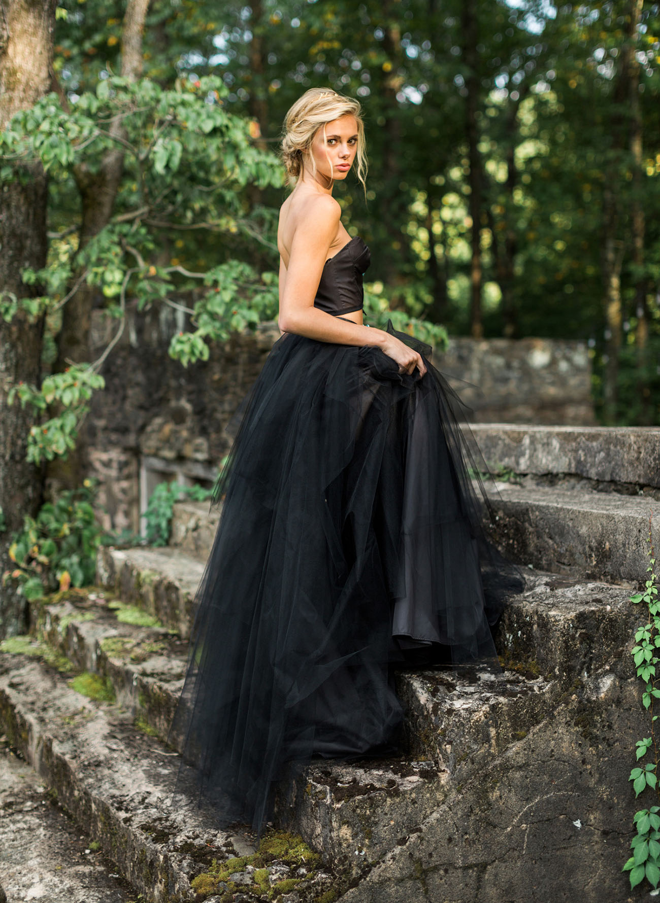 Elizabeth Dye Black Dress