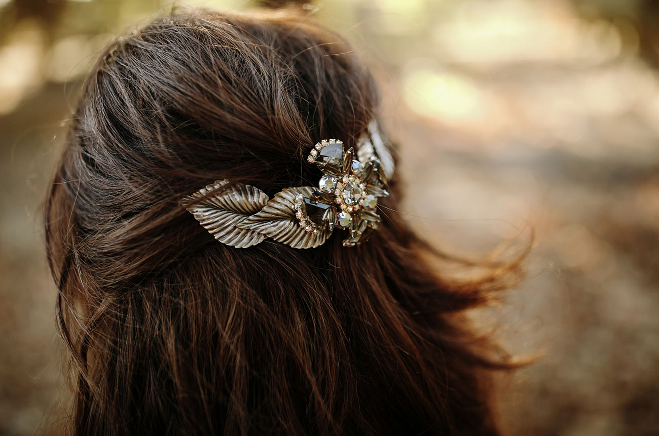 bridal hair piece