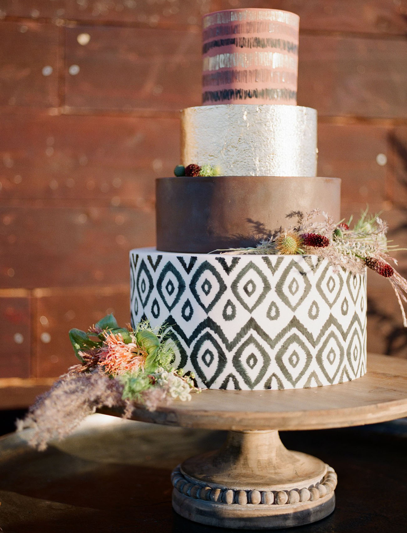 safari wedding cake