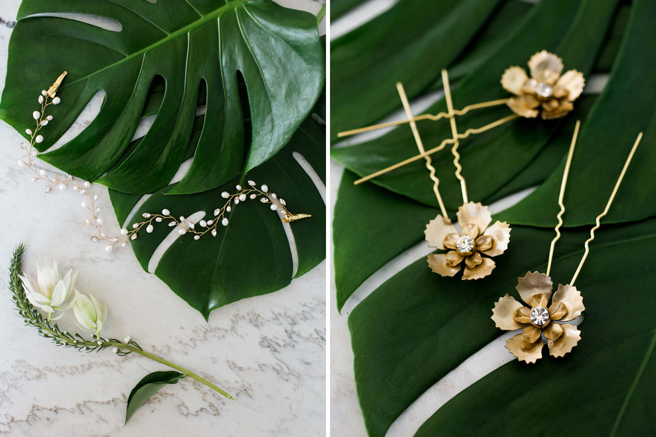 Emma Katzka Bridal's Spring 2017 Tropical Bohemian Bridal Accessories