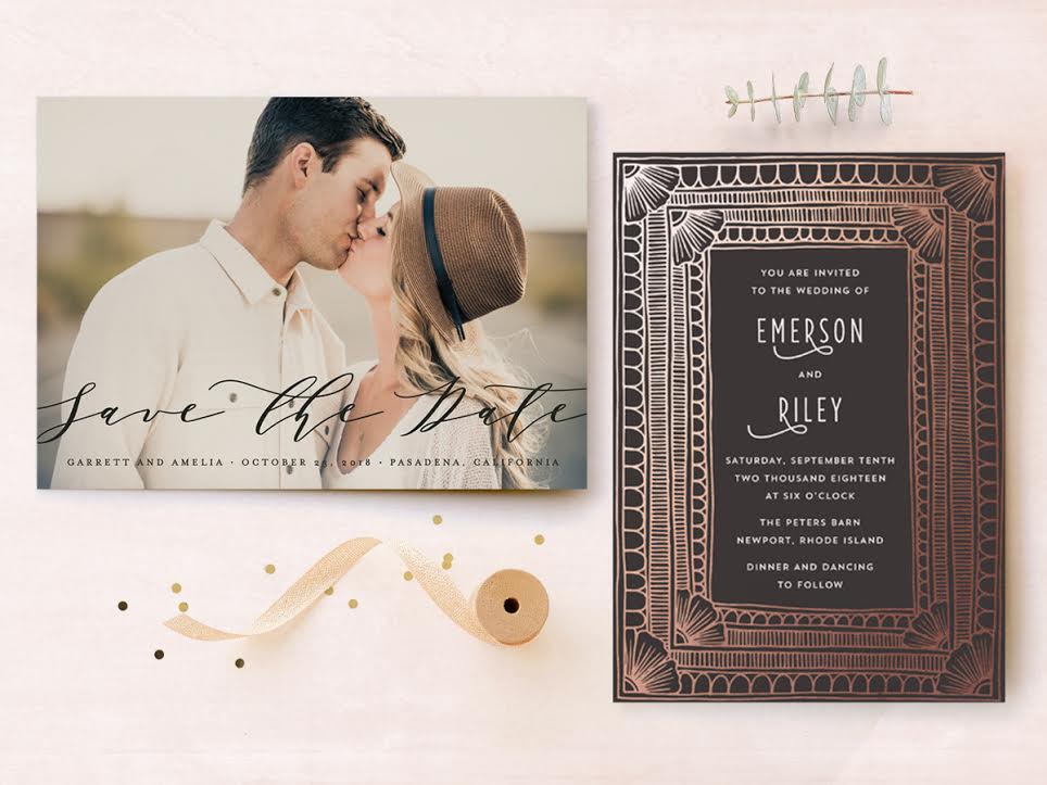 Save the Dates from Minted