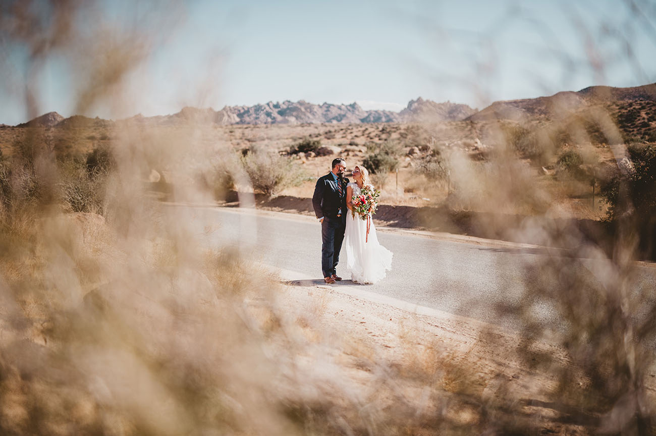 Eclectic DIY Desert Wedding