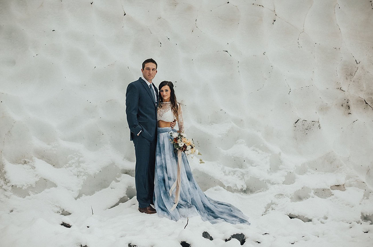 Ice Cave Elopement Inspiration