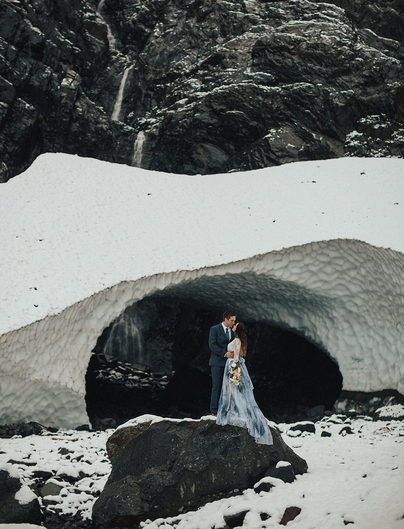Ice Cave Elopement Inspiration