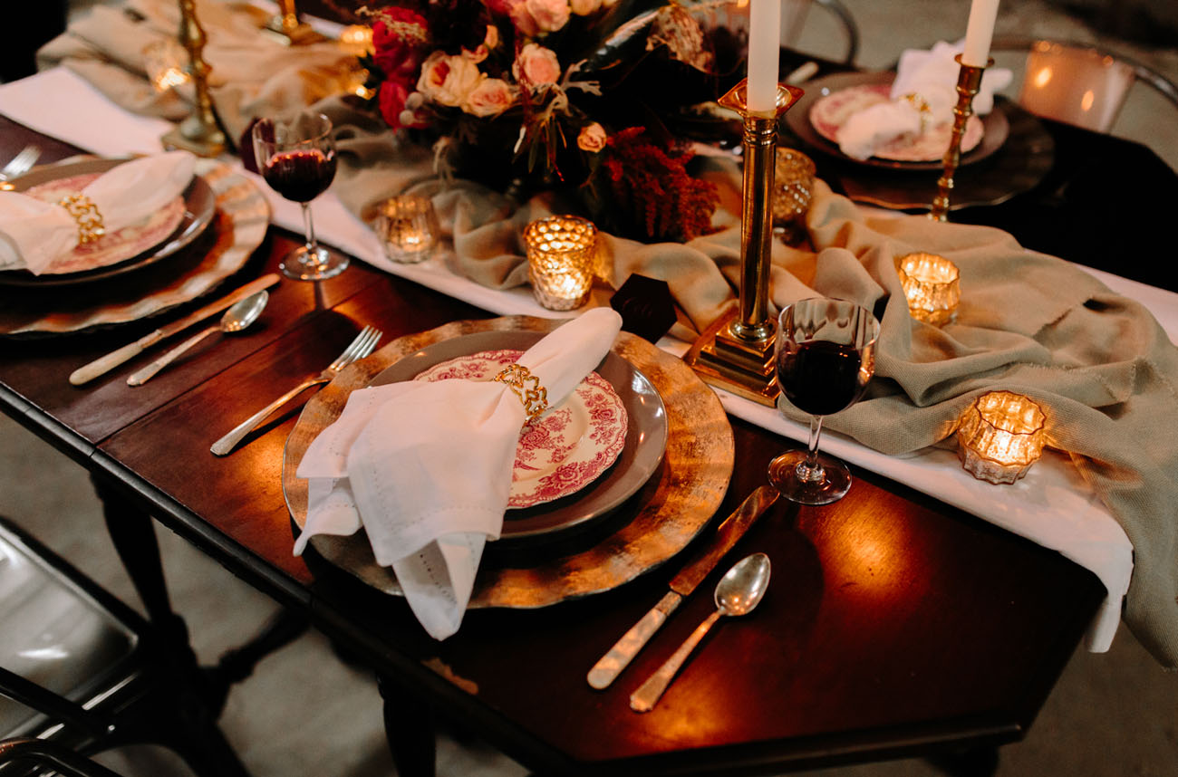 Fall inspired tablescape