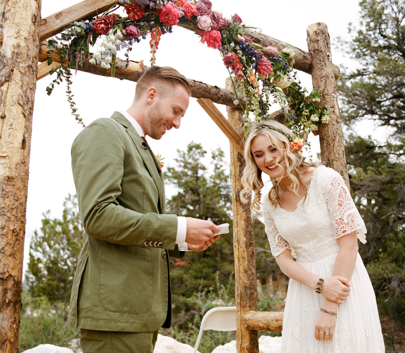 Prairie Coachella Inspired Wedding
