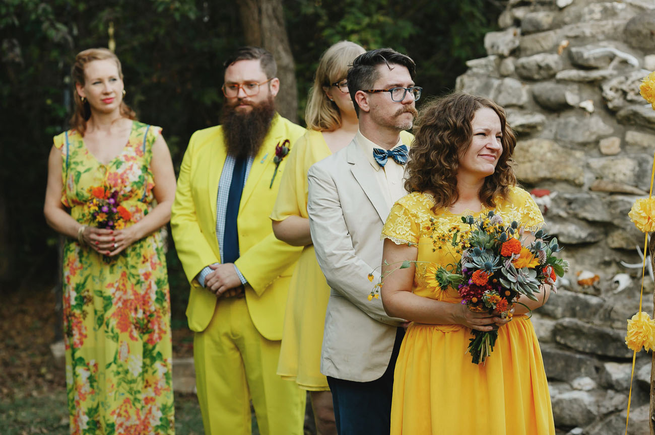 Colorful Austin Wedding