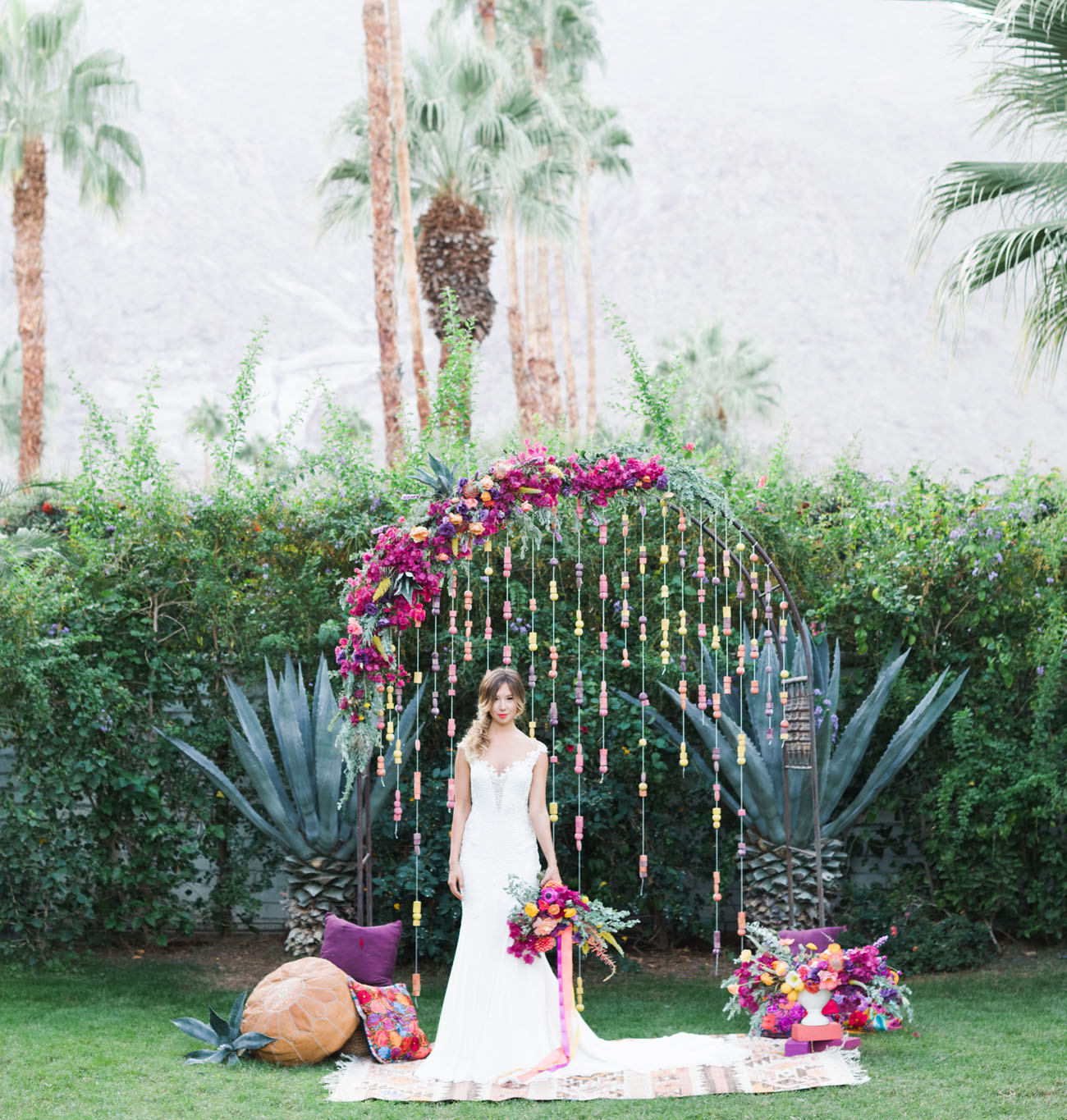 Bougainvillea Palm Springs Inspired Shoot