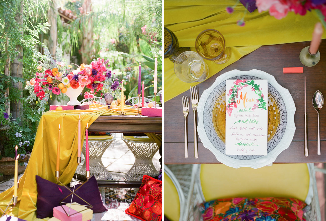 Bougainvillea Palm Springs Inspired Shoot