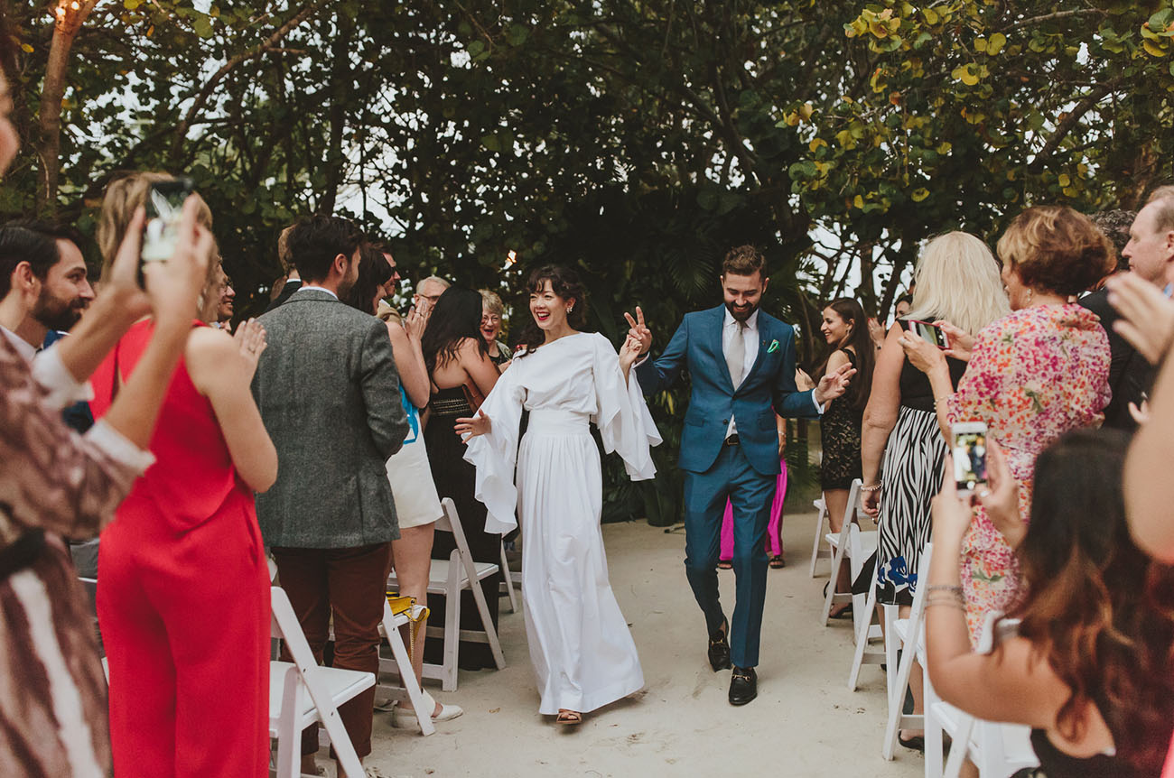 Modern Miami Beach Wedding