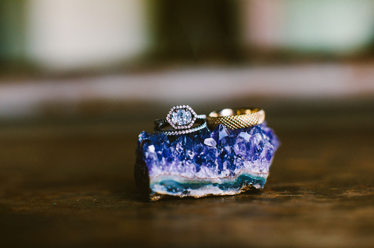 geode ring styling