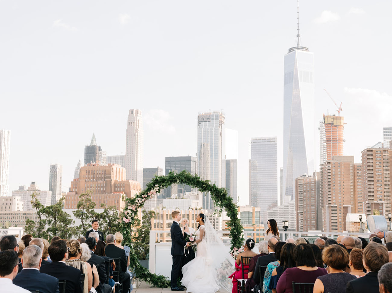 Rooftop NYC Summer Wedding