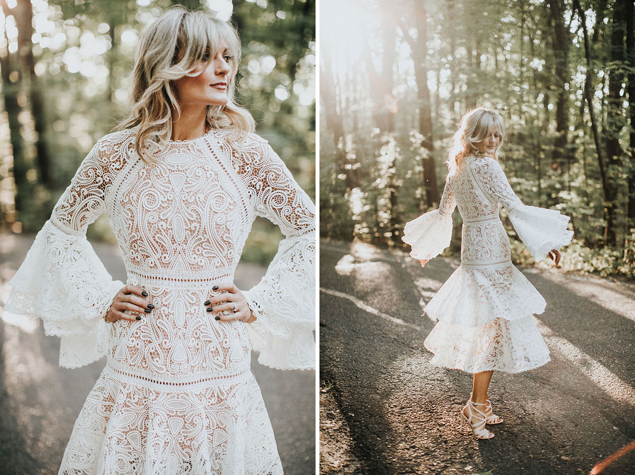 Dreamy Summer Lace Dress Inspiration