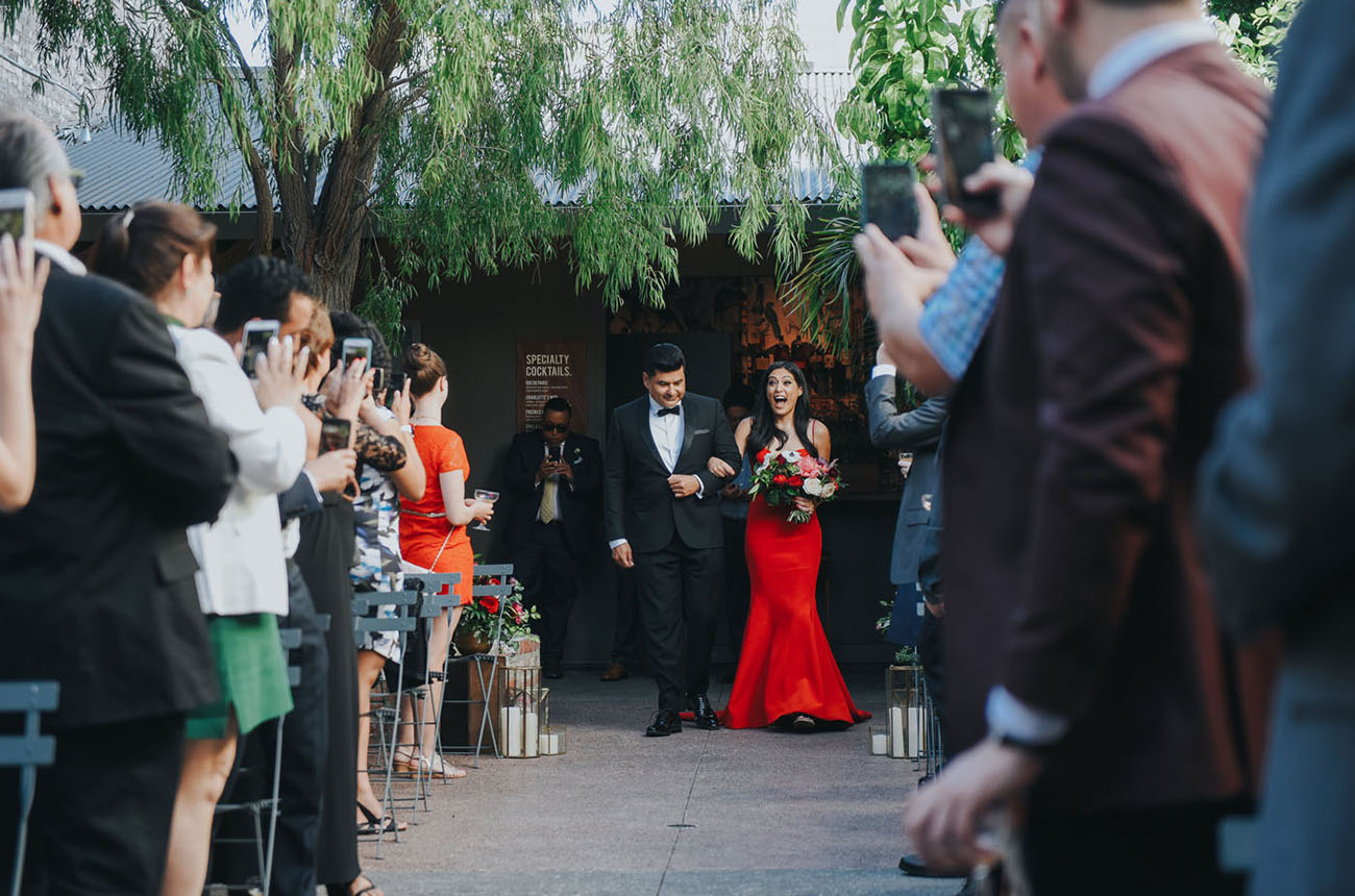 Vibrant Los Angeles Wedding