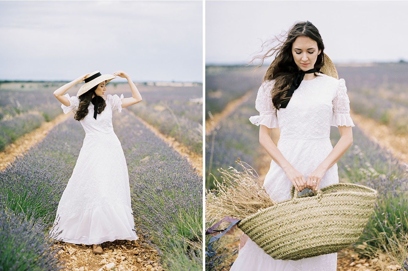 Spain Lavender Field Engagement