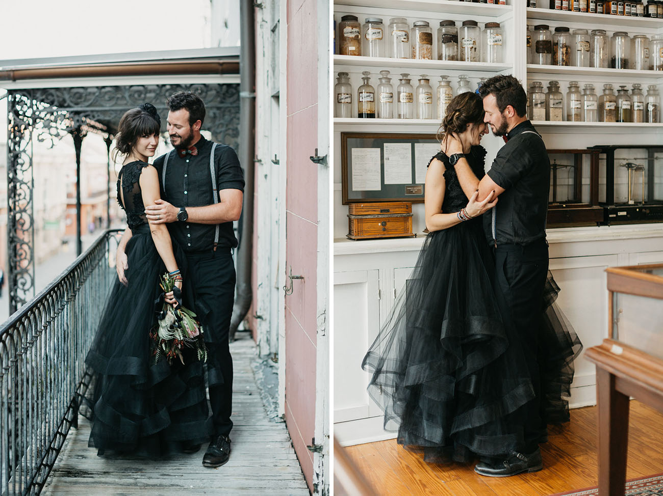 Pharmacy Museum Elopement in New Orleans