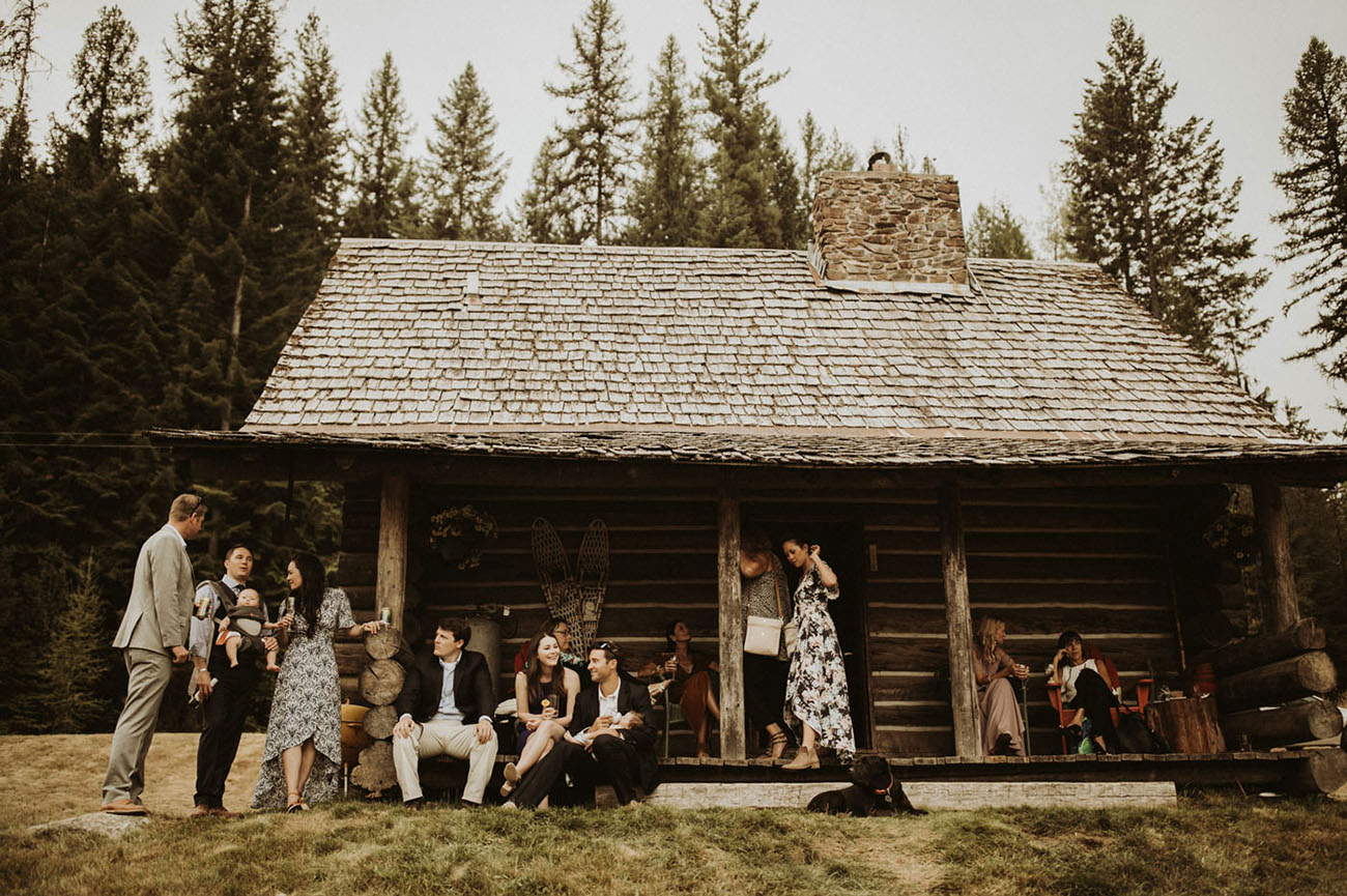 Autumn Priest Lake Cabin Wedding