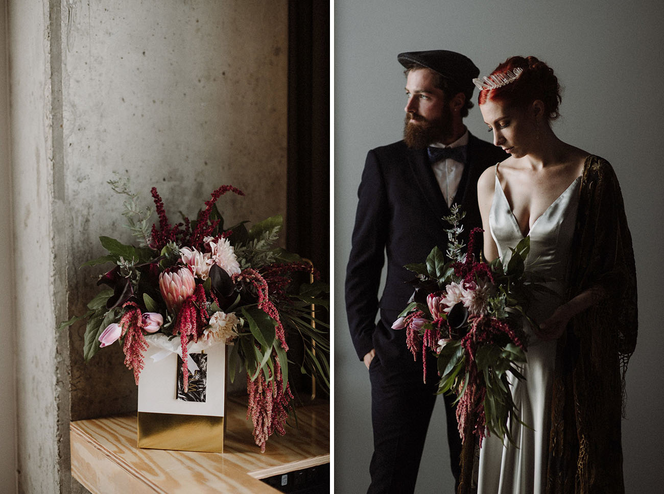 Edgy Chic Chicago Elopement
