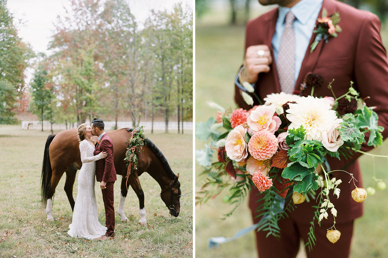 Equestrian Fall Wedding Inspiration