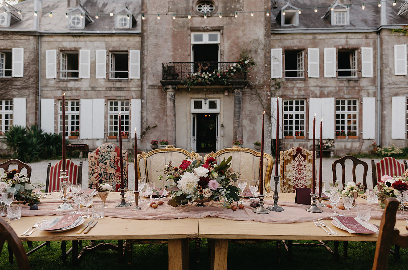Outdoor French Wedding