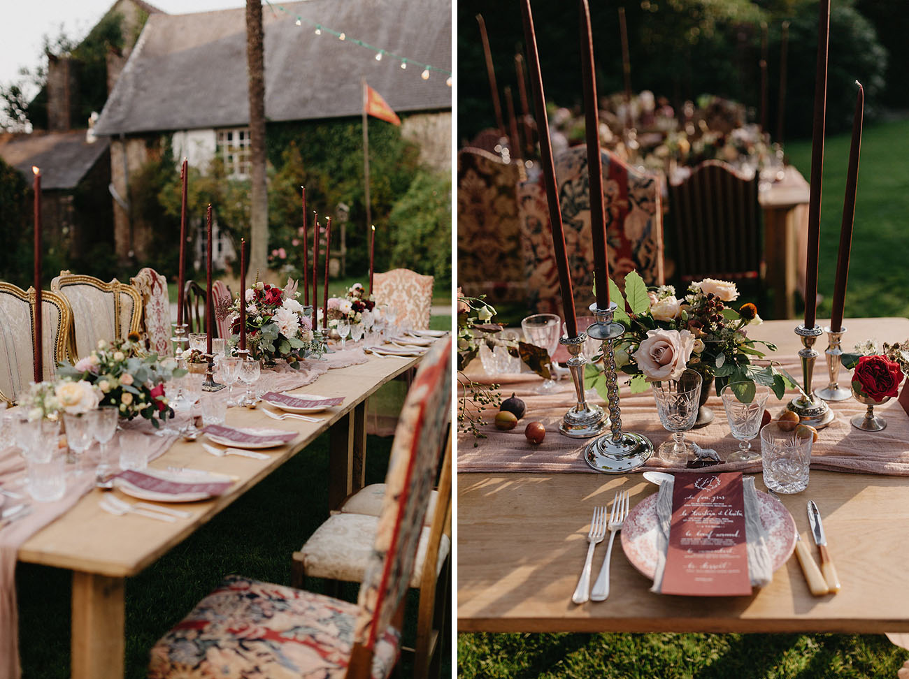 Outdoor French Wedding