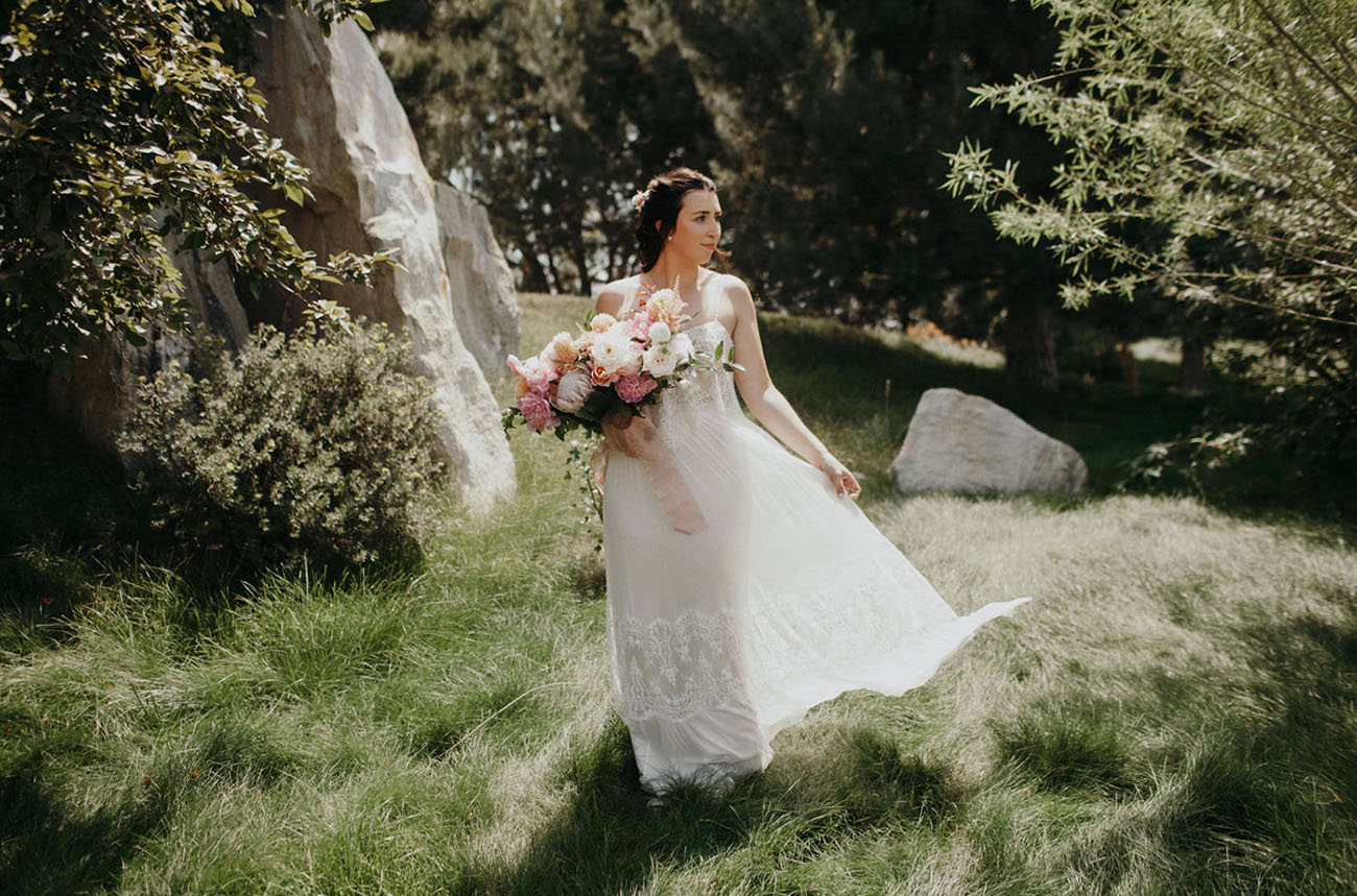 Flora bridal dress