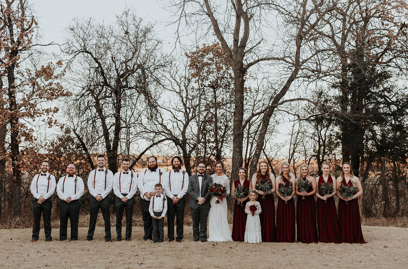 Oklahoma Winter Wedding 