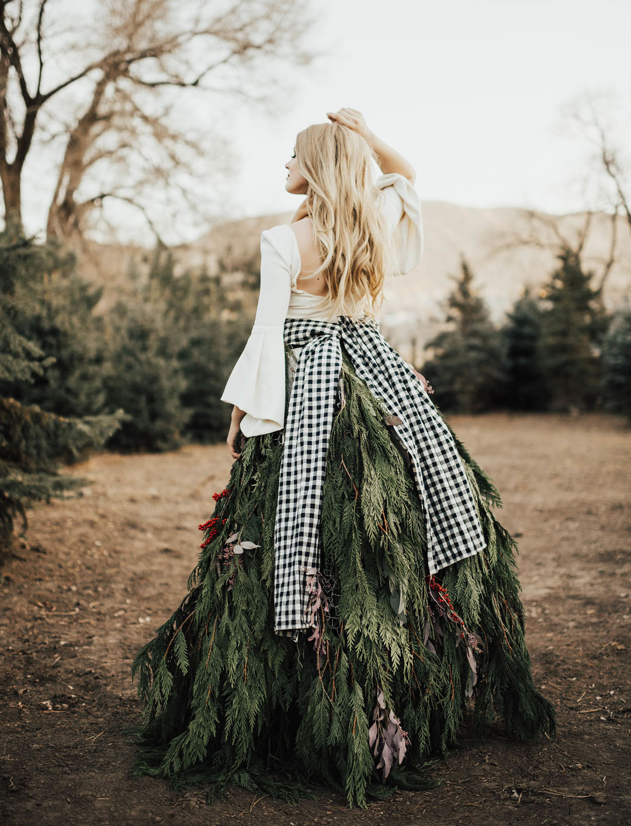 Real Christmas Tree Skirt