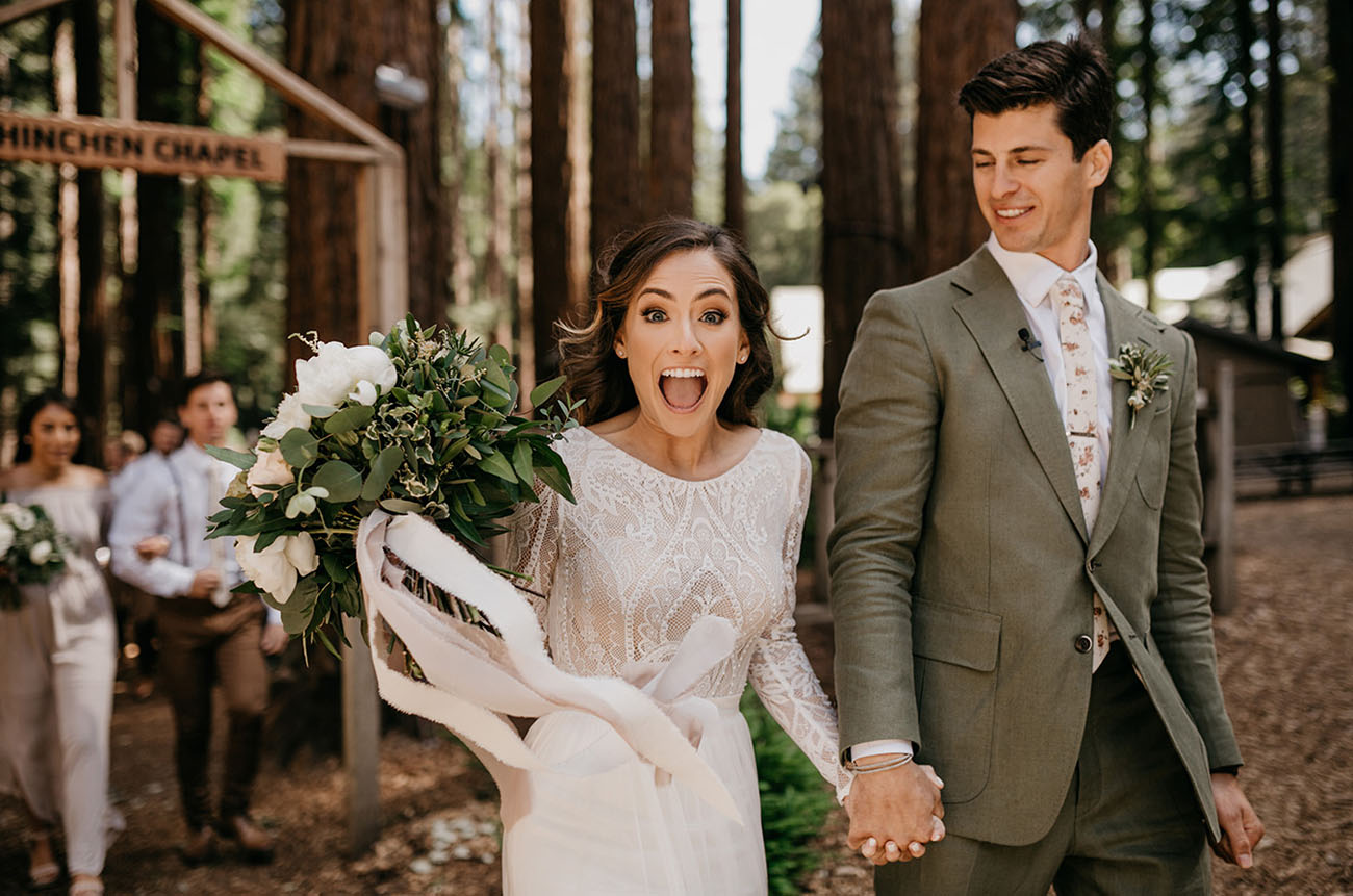 Rustic Redwoods Wedding