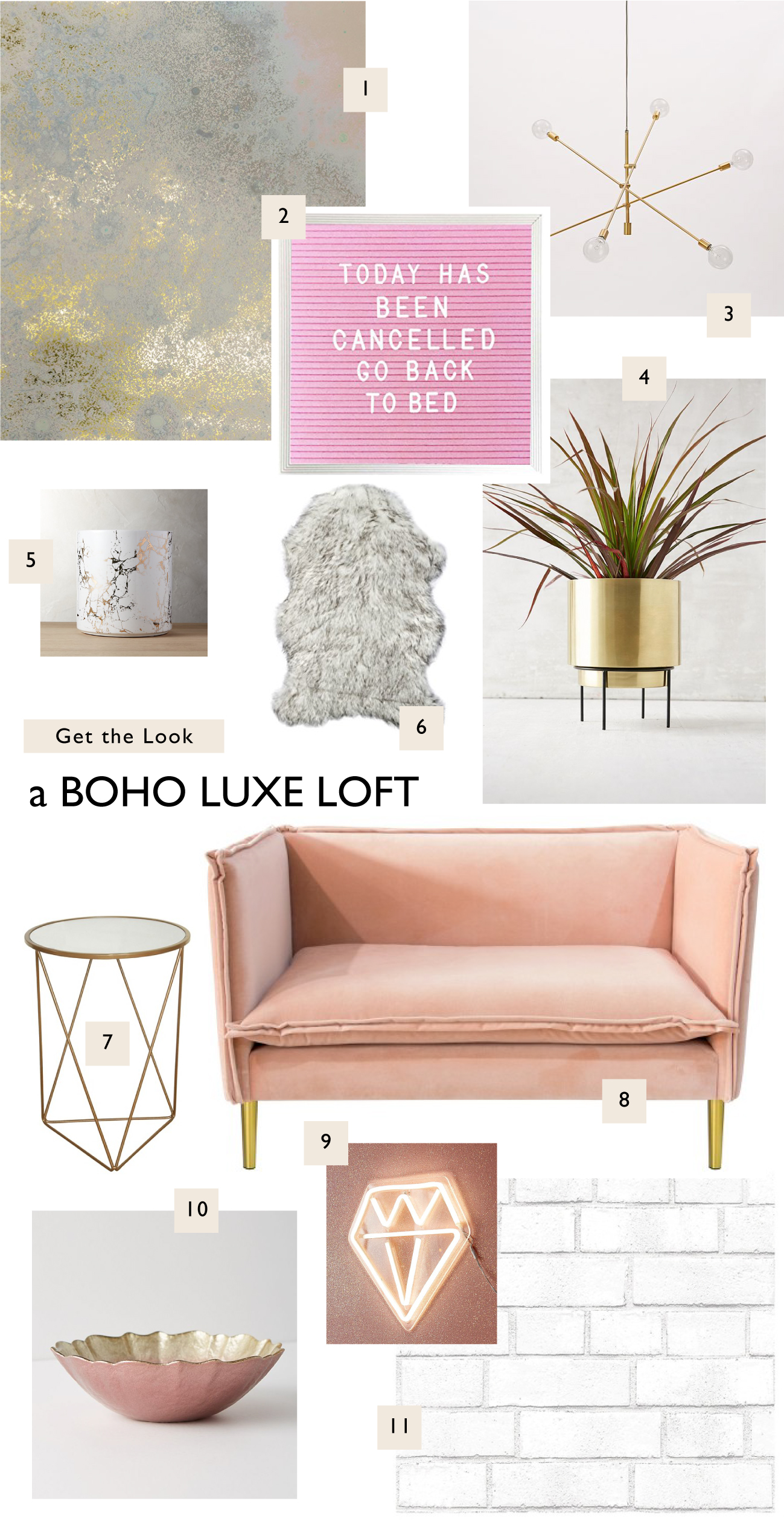 Get the Look: Boho Luxe Loft
