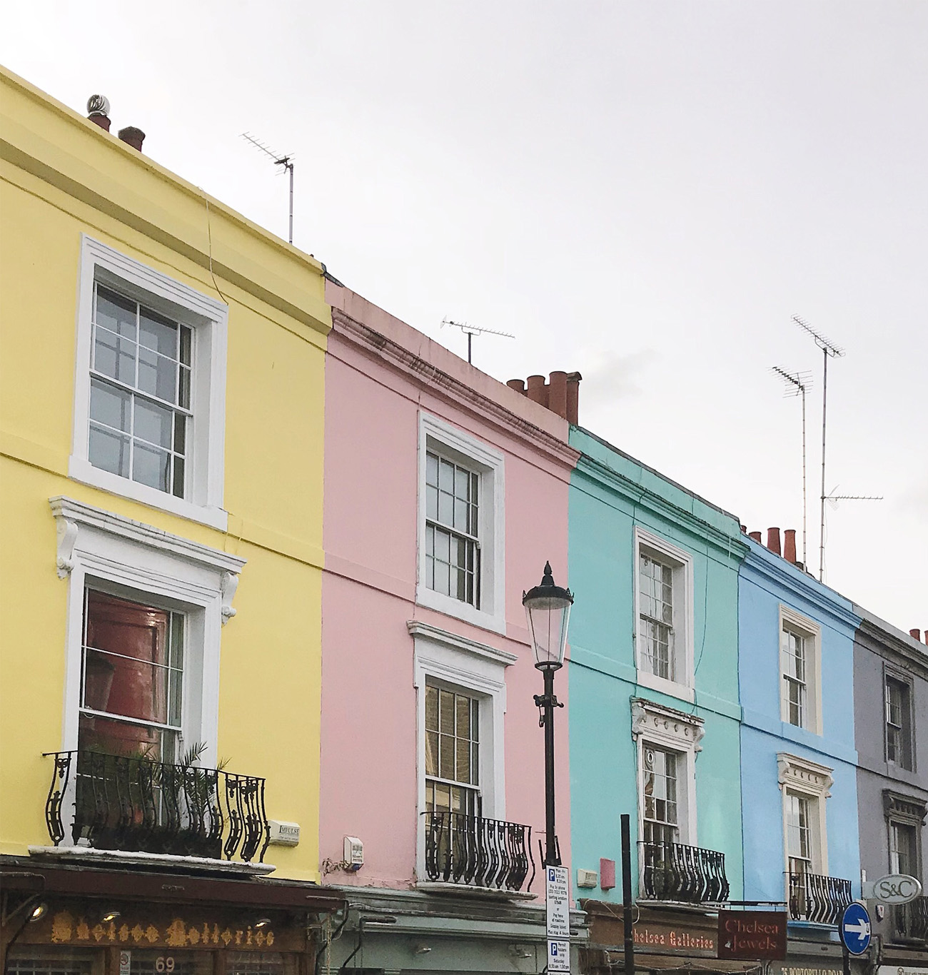 Colorful Houses London