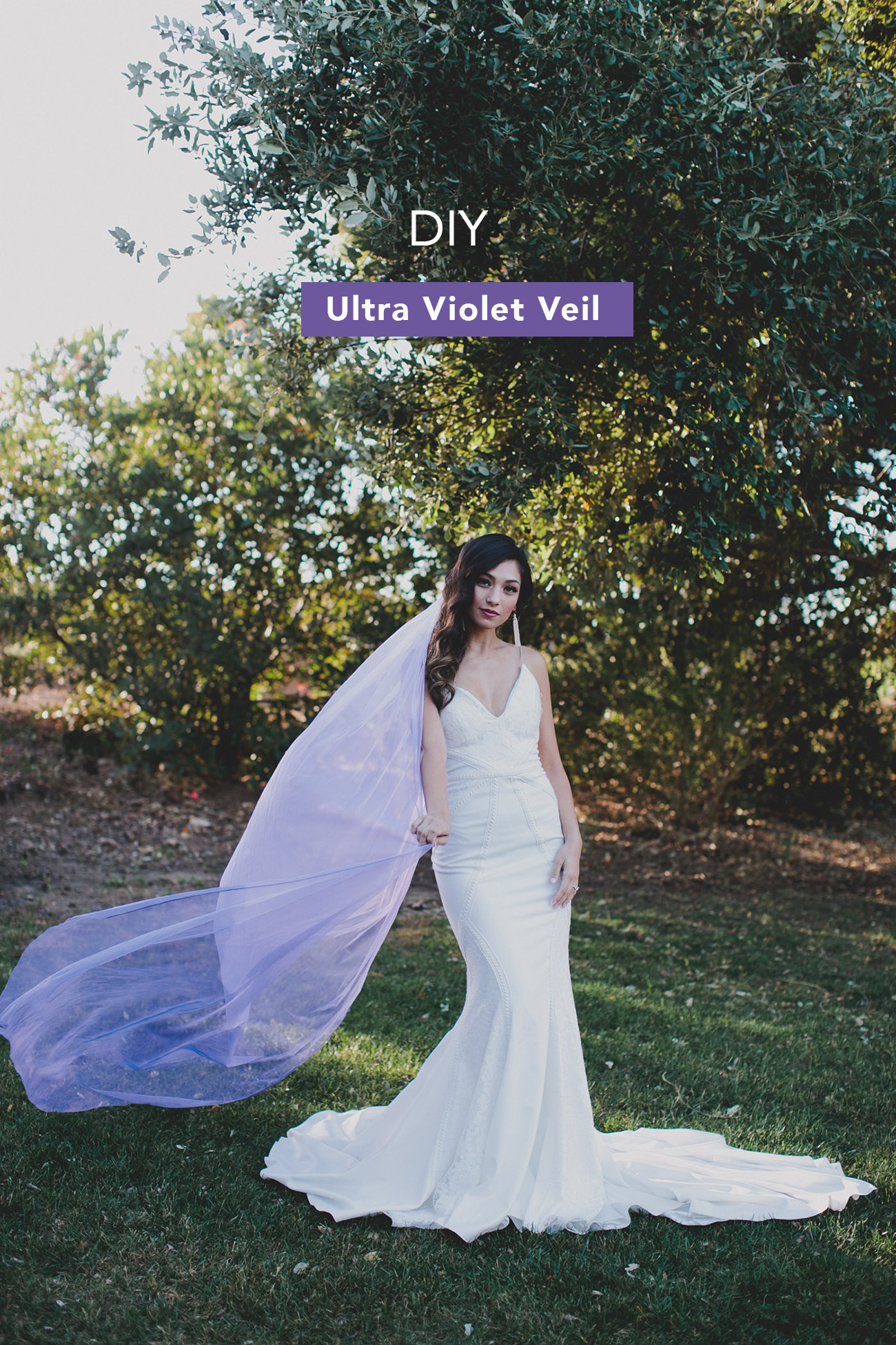 DIY Ultra Violet Veil