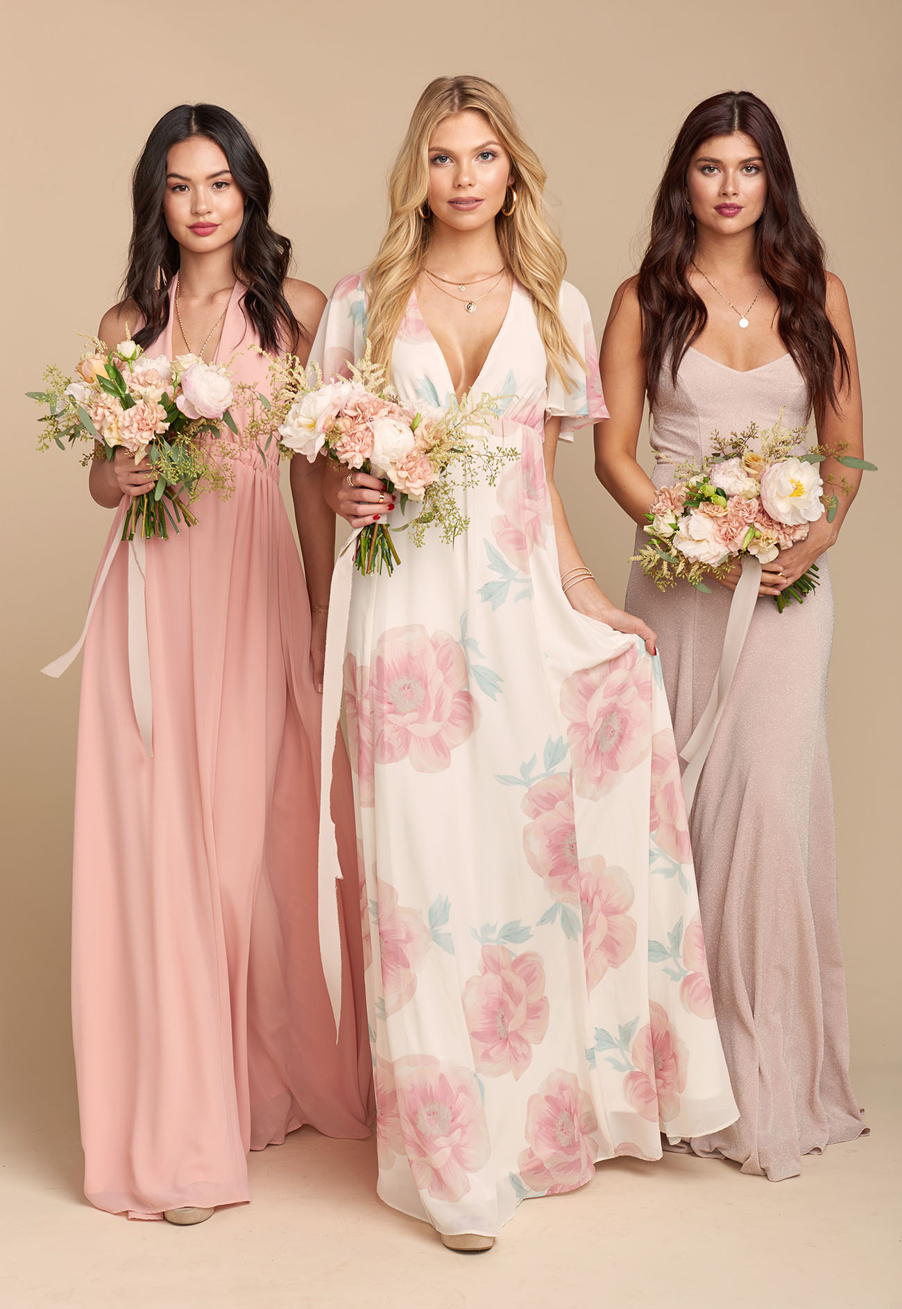 GWSxMumu Bridesmaids Dresses Wedding Bells Floral
