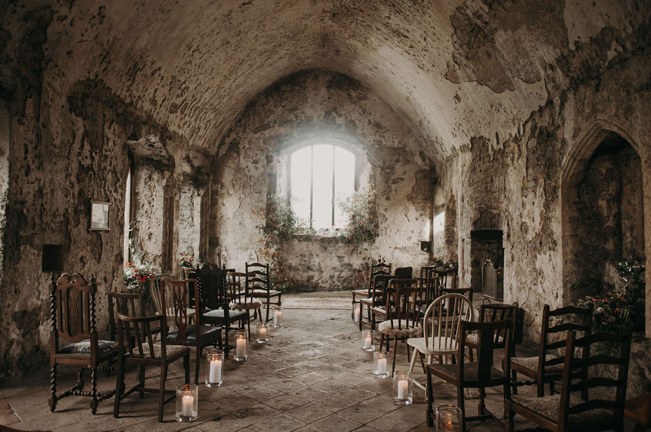 Wales Vintage Castle Wedding
