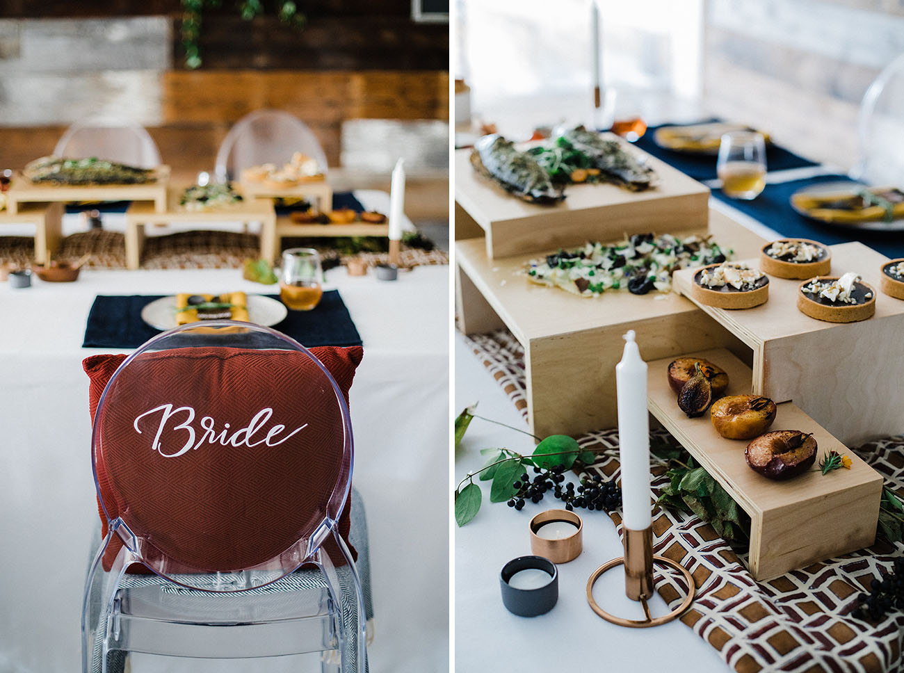 Laid-back Lux, Foodie Wedding Inspiration